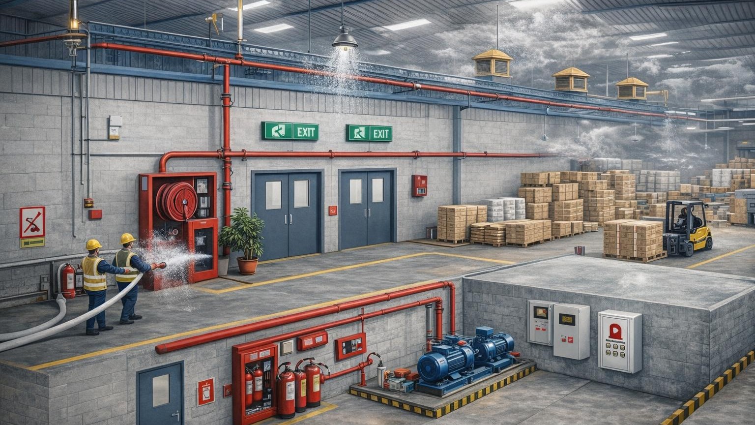 Tiêu chuẩn thiết kế PCCC nhà xưởng sản xuất bao bì tại Việt Nam năm 2026